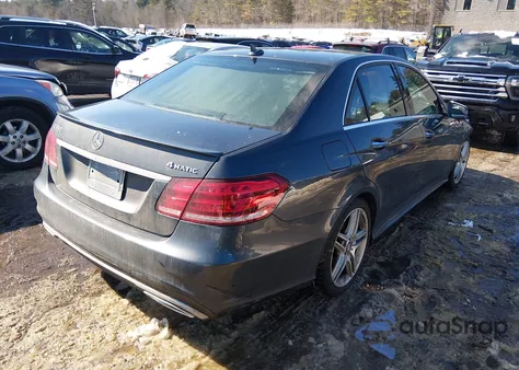 2014 Mercedes-Benz E 350 4Matic z USA, uszkodzony, nr VIN WDDHF8JB0EA841078